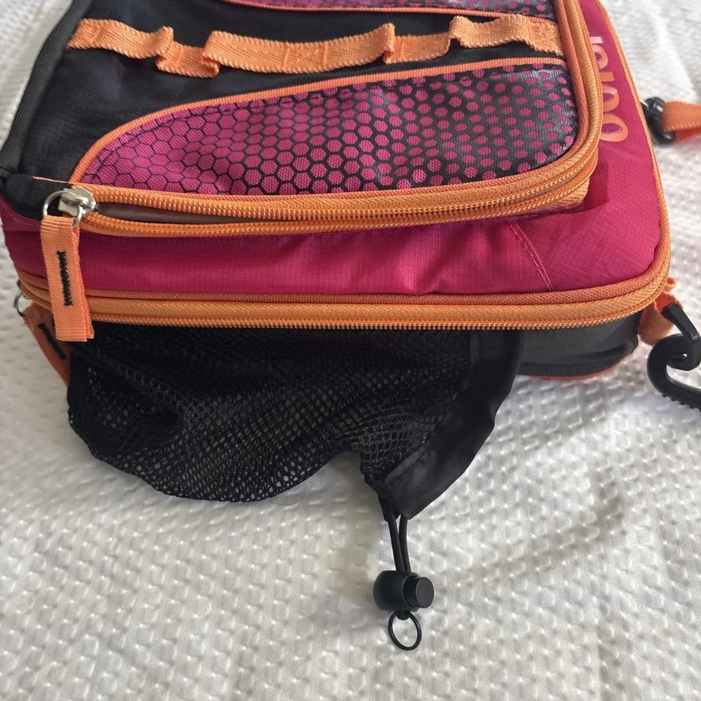 Igloo 2 Pocket Personal Lunch Cooler Bag W/ Bottle Pouch/Ice Pack Great Cond.